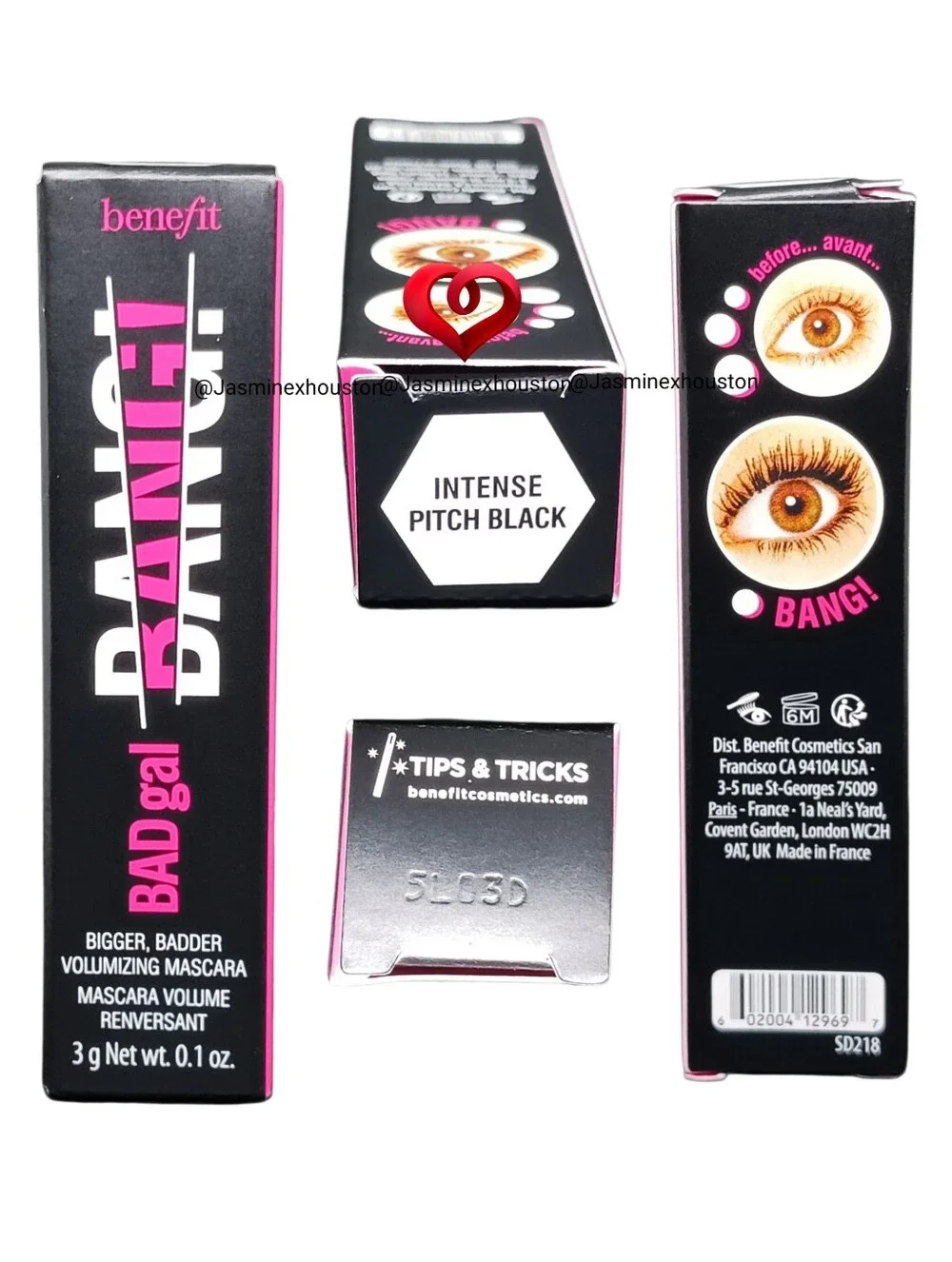 🎉2•$13/3•$18🎉 BENEFIT COSMETICS BADgal Bang! In Intense Pitch Black